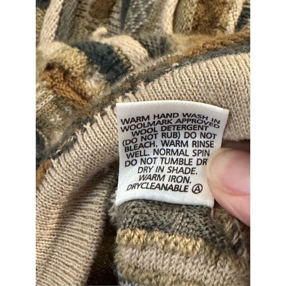 Purely Australian Clothing Co. 100% Pure New Wool Coogi Style Vest Men's Large - Picture 4 of 13